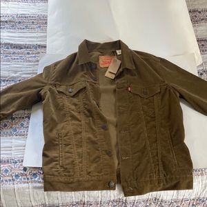 Levis corduroy jacket size